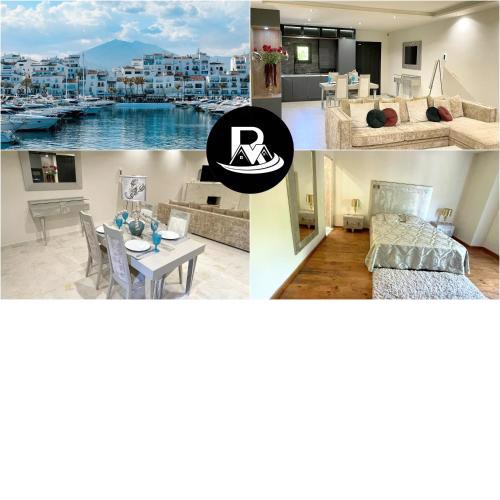 New 4 Bedroom Apartment Directly in the Port of Puerto Banus!