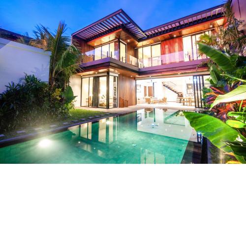 New 4br Villa 200m To The Beach -no2