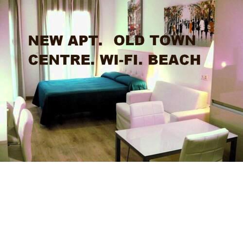 NEW APT. OLD TOWN ALICANTE. 3 min BEACH. WI-FI.