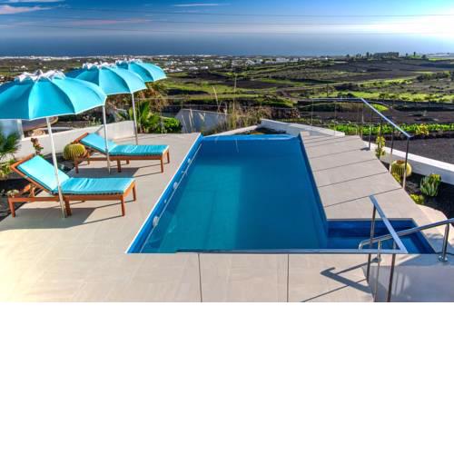 "NEW" Deluxe designer Villa Infinity, with Panoramic sea views,own exclusive heated private pool, subtropical gardens
