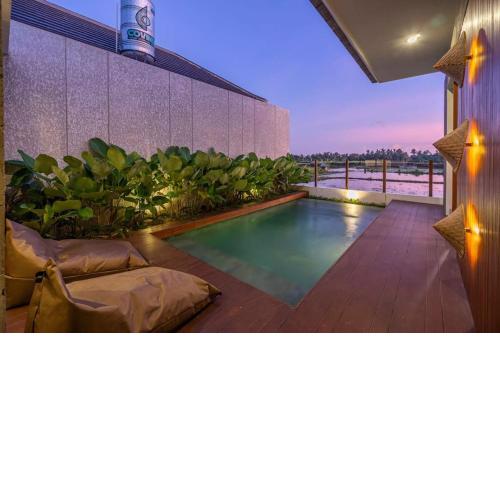 *New* Ubud Rice field View 2BR Pool Villa Subak II