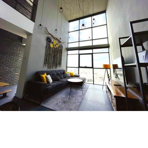 Next to the metro station 13th floor Luxury Loft apartment in Nilüfer Bursa