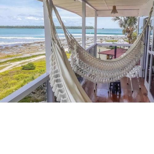 Nias Surf Villa. Beach front. Wave view!