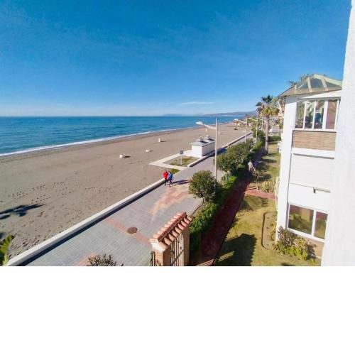 Nice apartment in Torrox with shared swimming pool