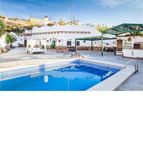 Nice home in Cortes de Baza with Outdoor swimming pool and 3 Bedrooms
