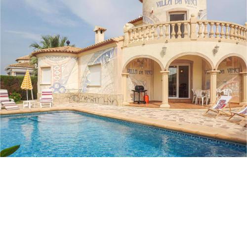 Nice home in El Verger with Outdoor swimming pool, WiFi and 3 Bedrooms