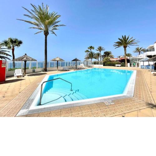 Nice sea view apartment with Wifi, AC, San Agustin