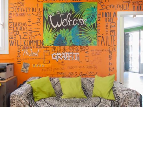No Limit Hostel Graffiti