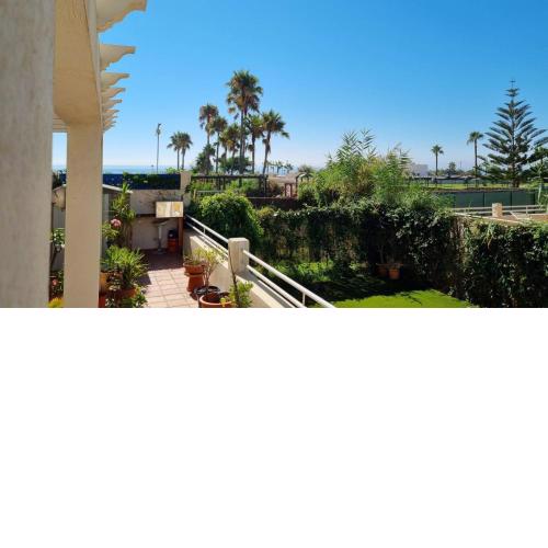 Noria 4 appartment with private pools, garden, large terasse on beach front