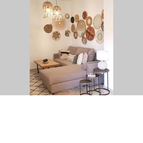 NUEVO y ACOGEDOR Apt cerca Playa y Puerto Marina ''ECLIPSE''