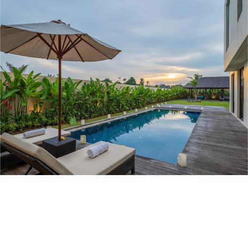 Ocean View 3 Bedrooms Brand New Stylish Villa With Private Pool, Gazebo, & Garden, Bali