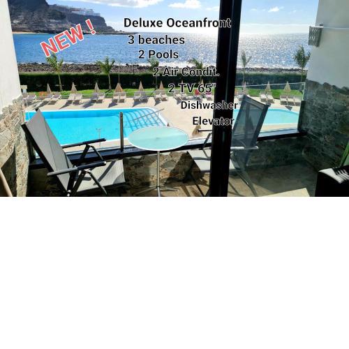 OCEANFRONT DELUXE 3 Beach CURA-TAURO-AMADORES, 2 AirConditioners, 2 TV-65"