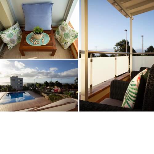 Oceanview Apartment *Communal Pool *Terrace