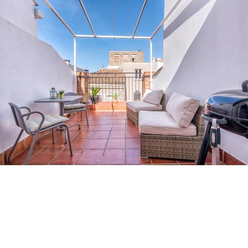 One-bedroom apartment with terrace Tina