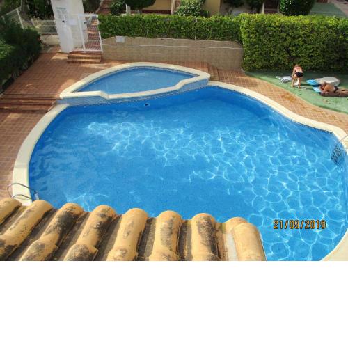 One bedroom appartement with sea view shared pool and jacuzzi at Mazarron