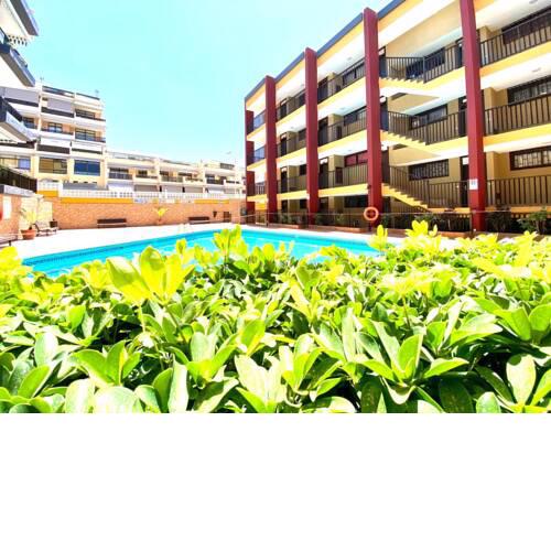 One-Bedroom with Ocean View and Pool in Puerto Santiago