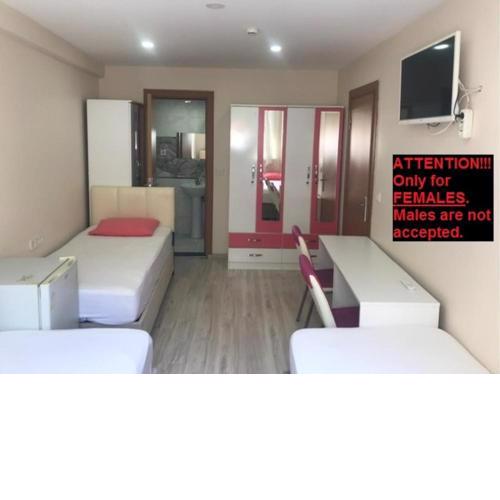 !ONLY FEMALES! Bakirkoy Ladies Dormitory