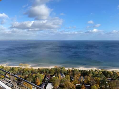 Panorama Ostseeblick - 100 Prozent Meerblick -