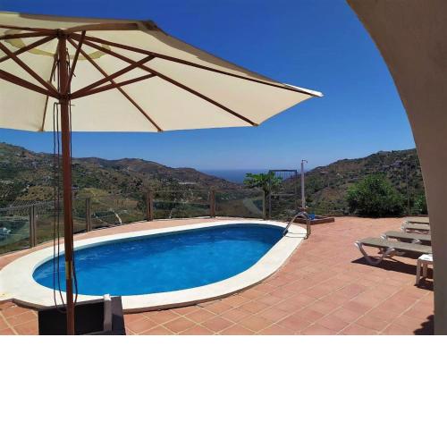 Panoramic Sea-view in Torrox Costa with Private Pool