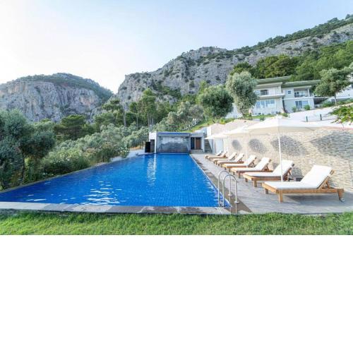 Peaceful Duplex with Splendid View in Gocek