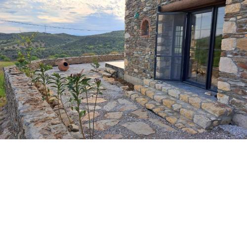 Peaceful Stone House with Nature View in Karaburun