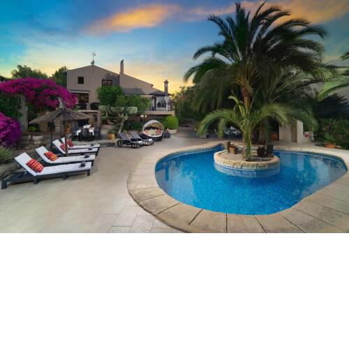 Pedreguer Villa Sleeps 12 Pool Air Con WiFi