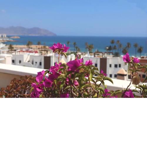 Penthouse Casa Rosa med fantastisk havsutsikt