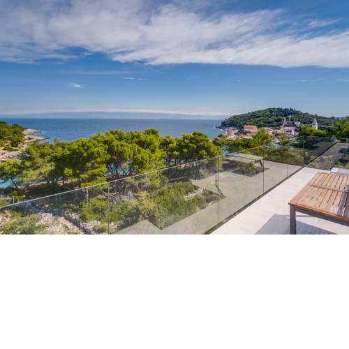 Penthouse Ferienwohnung direkt am Meer mit unverbautem Blick über die Adria