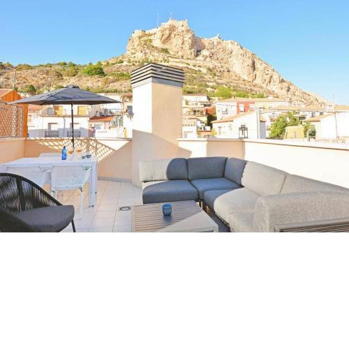 Penthouse in old city center