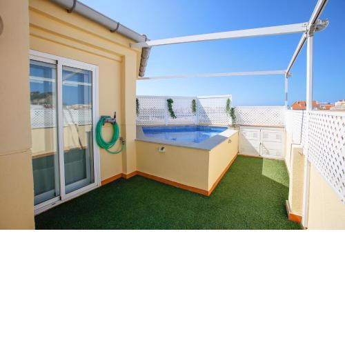 Penthouse with private pool in Denia, AA, Wifi.
