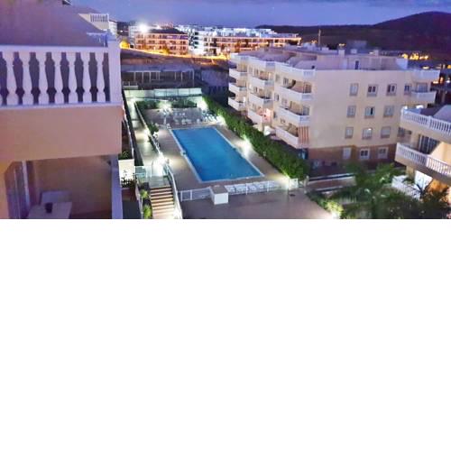 Penthouse with swimming pool and terrace with sea view
