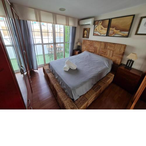 Penthouse with terrace Málaga center,