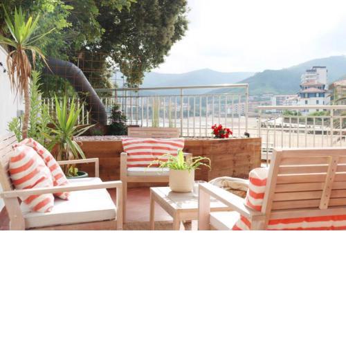 Piso con gran terraza en primera línea de playa