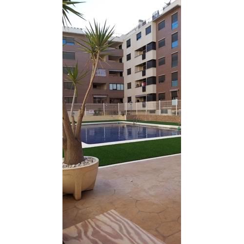 Piso de cuatro habitaciones en Playa de Levante - Piscina