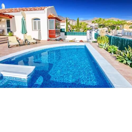 Playa de Fanabe Villa Sleeps 5 Pool Air Con WiFi