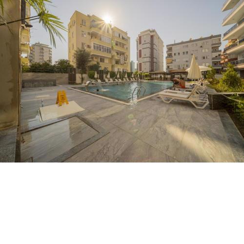 Pleasant Flat within 5 Min to the Beach with Balcony in Alanya