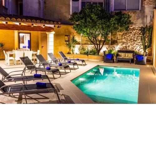 Pollenca Villa Sleeps 8 with Pool and Air Con
