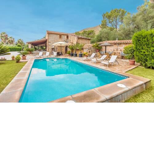 Port de Pollenca Villa Sleeps 6 Pool WiFi T400596
