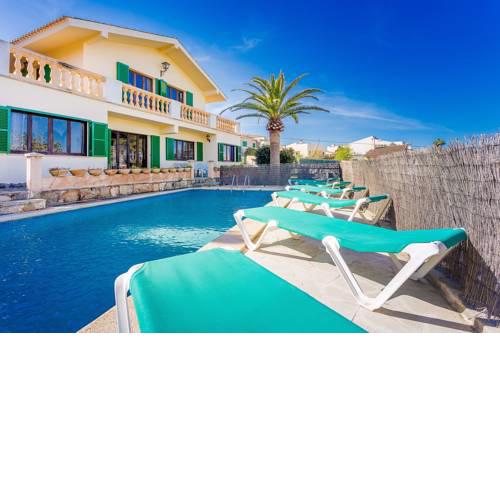 Porto Colom, villa with pool x 10 people