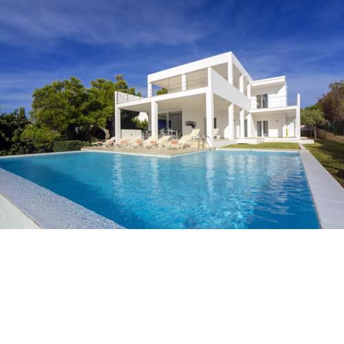 Portopetro Villa Sleeps 12 with Pool and Air Con