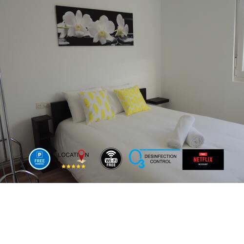 Precioso piso en Oviedo, Parking, Wifi y Netflix By DeLabra Apartments