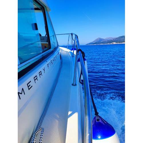 Private boat with skiper