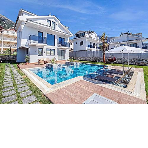 Private Pool with Jacuzzi Villa for 8 People in Fethiye, Ölüdeniz - AWZ 103