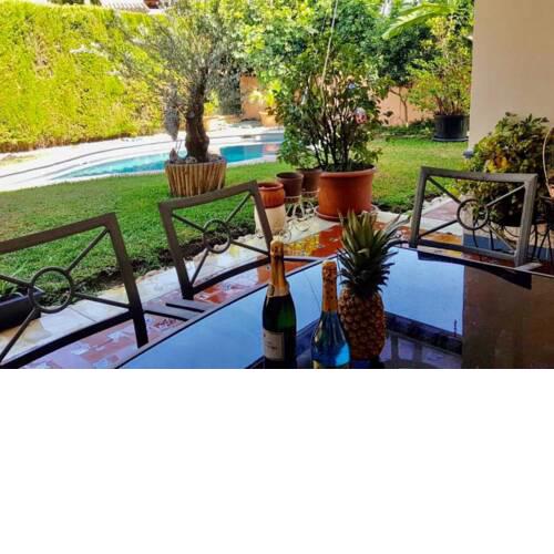 Private Villa in the Heart of Marbella with Heated Pool