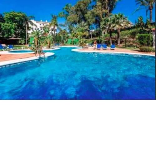 Puerto Banus with private garden