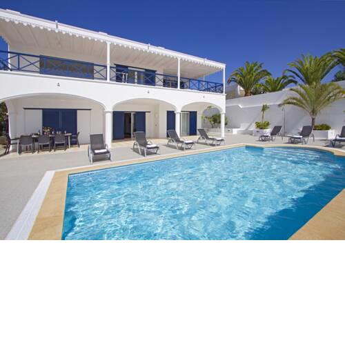 Puerto Calero Villa Sleeps 10 with Pool and WiFi