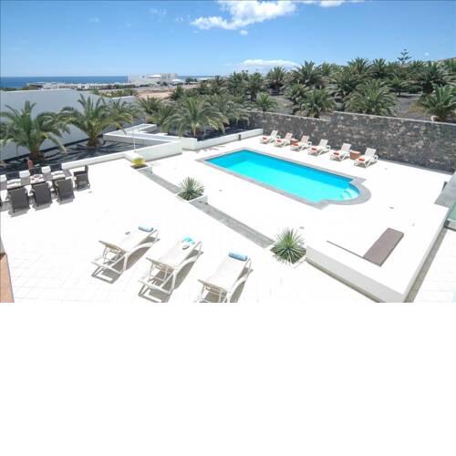 Puerto Calero Villa Sleeps 18 with Pool and WiFi