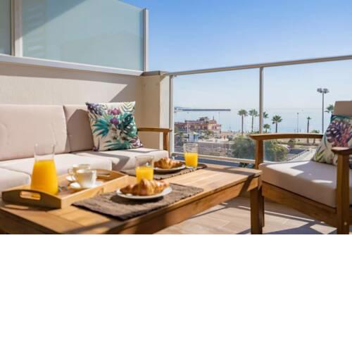R9984 Family apartment in Malaga by the beach