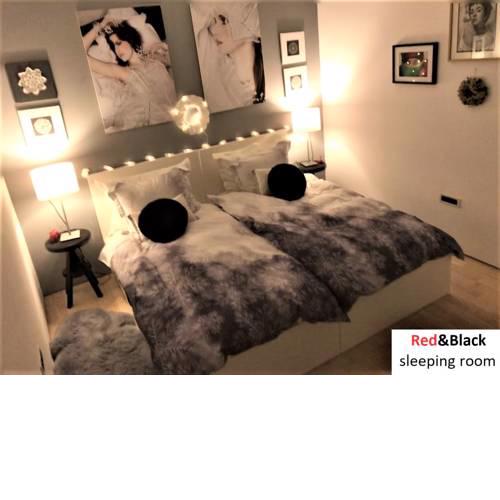 Red & Black Apartment