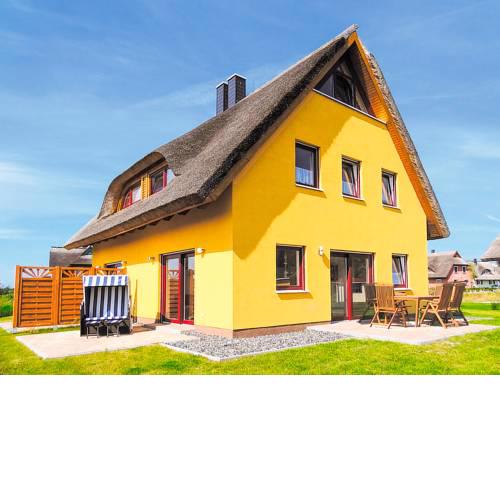 Reetdachhaus mit Sauna und Boddenblick - D 128.036